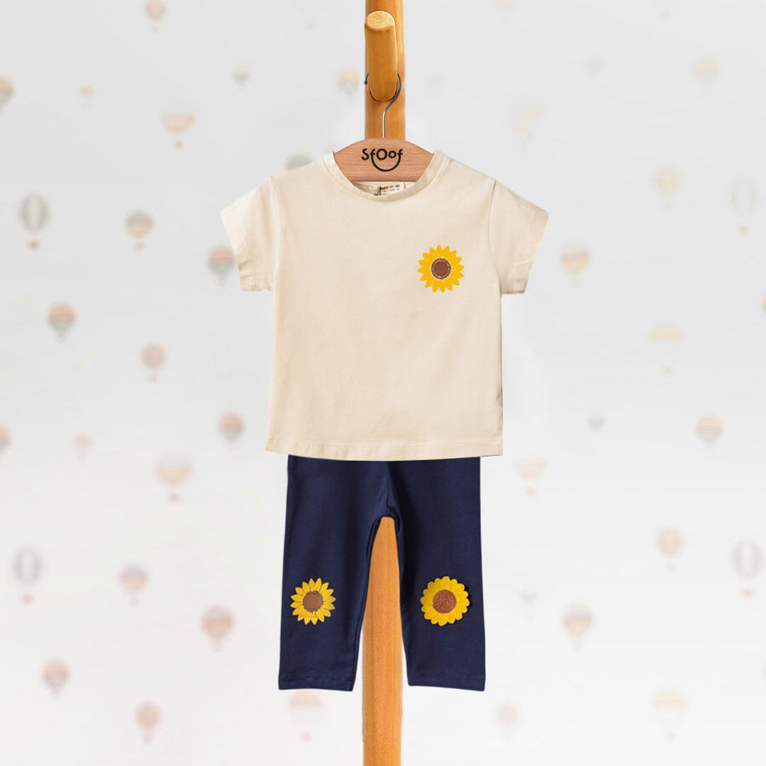Sunflower Cotton Set (2pcs) 3-6y